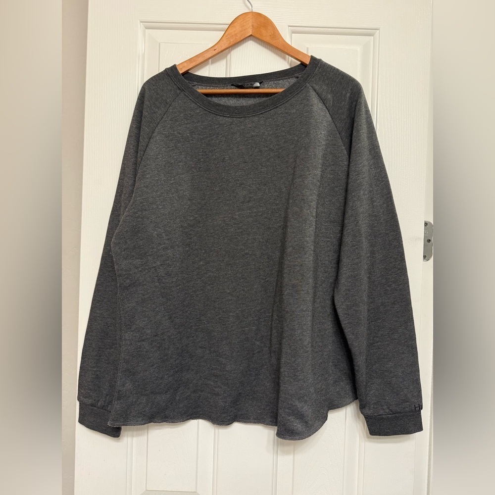 Huk Men's Charcoal Crewneck Sweater